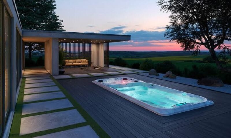 hot tub installation